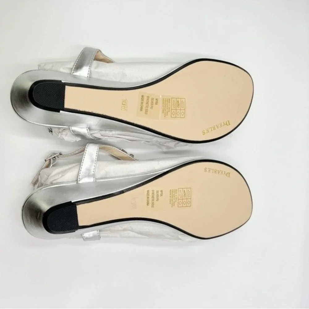 10W 10 W WIDE WIDTH Dyeables Women's Myra Jeweled Low Wedges Sandals Heels Shoes